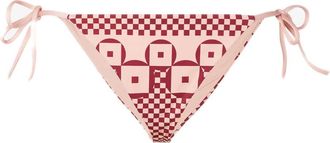 Fendi Roze zee kleding met micro patchwork - Dames - Bikinis - Roze - XS - Badmode