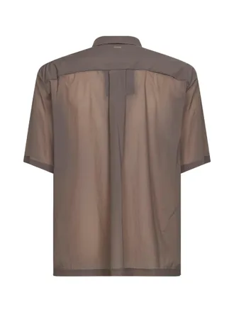 Herno Stretch Ripstop Shirt - Brown