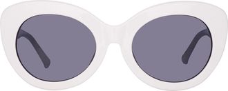 Linda Farrow THE ATTICO AGNES ATTICO44 C6 Womens Sunglasses White Size 55