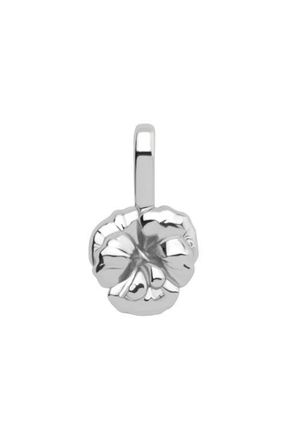 Made by Mary February Birth Flower Charm in Silver at Nordstrom