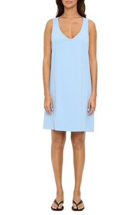 Michael Stars Camilla Cotton Tank Dress in Sky at Nordstrom, Size X-Small