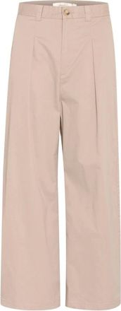 Inwear Broeken, Dames, Roze, L, Wijde Klei Broek