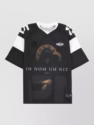 Ih Nom Uh Nit holy mary graphic number relaxed t-shirt