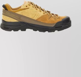 Salomon suede low-top sneakers