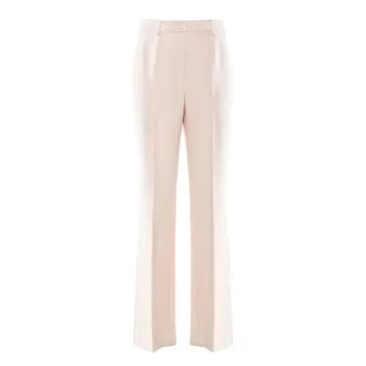 Nenette Wide Trousers, female, Beige, Size: 2XL Wide Trousers