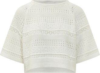 Max Mara Mujer, Jerseys, Blanco, Talla: S