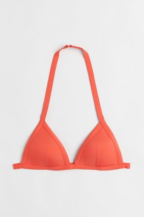 H&M Push-up Triangel-Bikinitop - Bright Red