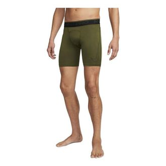 Nike Pro Dri-Fit Stretch Training Long Shorts Olive Green DD1917-326