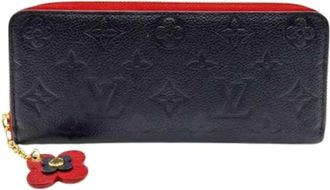 Louis Vuitton Pre-owned Wallets, female, Blue, Size: ONE SIZE Pre-owned Canvas wallets