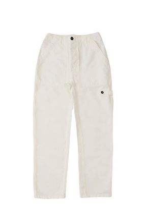 Fortela Jerryt Herringbone Cotton Fatigue Trousers in Off White at Nordstrom, Size 27 32 Eu