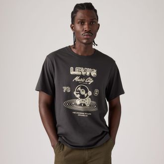 Levi's Relaxed Fit Graphic Tee - Mens - 2XL - Black