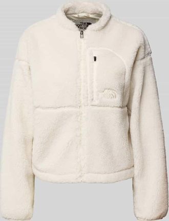 The North Face Fleecejacke mit Label-Stitching Modell EXTREME PILE in Offwhite, Gr&ouml;&szlig;e L
