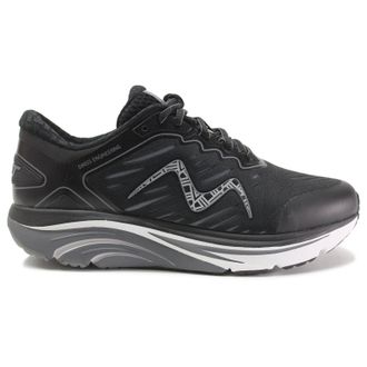 Mbt 2000 II Leather Textile Mens Low Top Trainers - Black - Size:UK 10.5