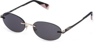 Furla SFUB29 0300 Mens Sunglasses Gold Size 58