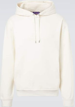 Ralph Lauren Purple Label Felpa in jersey di cotone e cashmere con cappuccio