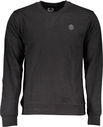 Gian Marco Venturi Black Cotton Men Mens Sweatshirt