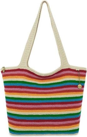 The Sak Crafted Classic Large Carryall in Rainbow Stripe at Nordstrom
