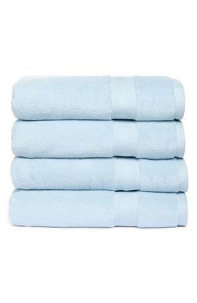 Nordstrom Rack Zero Twist 4-Pack Bath Towels in Blue Drift at Nordstrom Rack