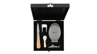 OEM Juego De Ostras Laguiole Luxury Line, Cuchillo Con Mango De Silicona