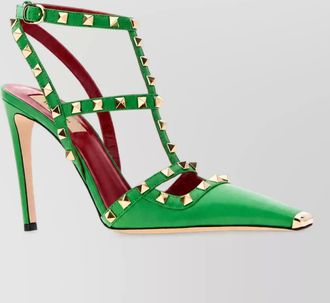 Valentino Garavani leather rockstud pumps