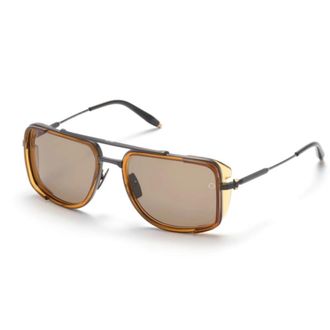 Akoni Sunglasses, unisex, Black, 59 MM, Stargazer