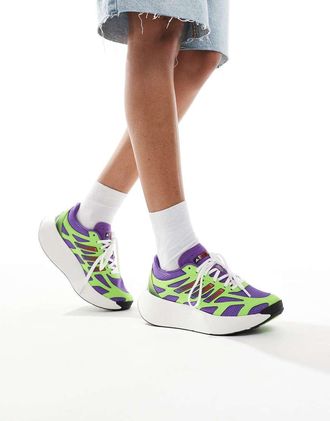 adidas Originals Adizero Aruku - Scarpe viola attivo / verde solare