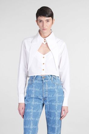 Vivienne Westwood Camicia in cotone bianco