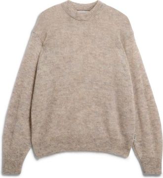 Armedangels Mohair Blend Knit Sweater Pullover f&uuml;r Damen | beige
