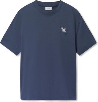 Axel Arigato Micro Bee Bird T-Shirt - Heren - T-shirts - Blauw - M - Katoen - Tops