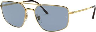 Ray-Ban RB3666 001/62 Mens Sunglasses Gold Size 56