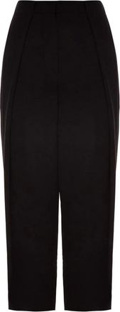 Balmain Viscose Broek - Dames - Vrijetijds broeken - Zwart - XL - Broeken