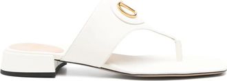 Valentino Garavani Sandalen met VLogo-plakkaat - Wit