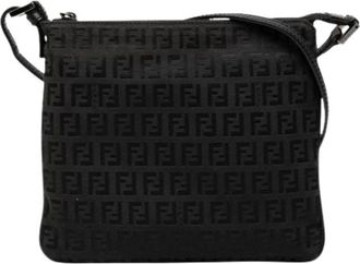 Fendi Pre-owned Cross Body Bags, female, Black, Size: ONE SIZE Pre-owned Crossbody Bag