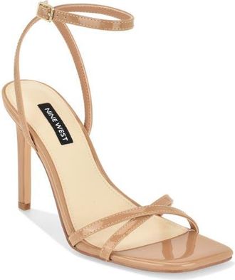 Nine West Penelope Sandal in Medium Natural at Nordstrom, Size 10.5