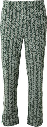 Lacoste Tapered Fit Casual Pants with Geometric Pattern