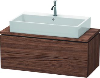 Duravit Consola Baja L-cube 400x1020x477mm Nogal Oscuro