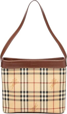 Burberry Borsa tote a quadri 1990-2000 - Toni neutri