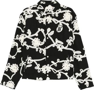 Honor The Gift Floral-embroidered Shirt