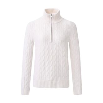 HV Polo Zamara Pullover - Dames - Truien - Wit - Maat: 3XL Katoen
