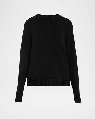 Loro Piana Neo Parksville Cashmere Crewneck Sweater