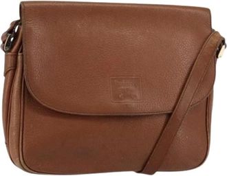 Burberry Pre-owned Cross Body Bags, female, Brown, Size: ONE SIZE Pre-owned Vintage Shoulder Bag