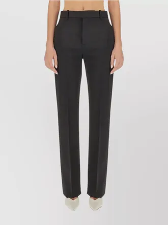 Bottega Veneta slim-fit wool tailored trousers