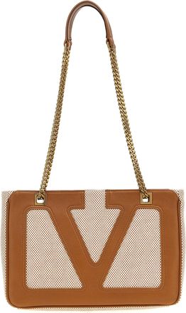 Valentino Garavani Womens Viva Superstar Small Shopping Bag