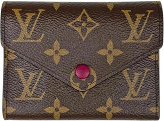 Louis Vuitton Pre-owned Tri-fold Portemonnee - Dames - Vintage Accessoires - Bruin - ONE Size - Vintage