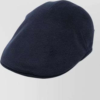 Borsalino cashmere cap curved brim