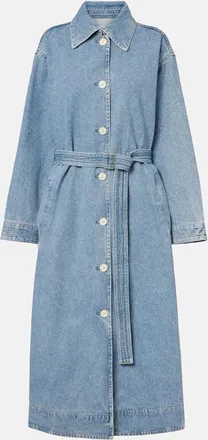 A Gold E x Maria McManus abrigo envolvente de denim