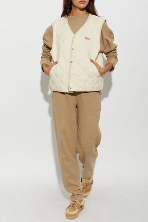 American Vintage Insulated Vest Yupibam, Womens, Cream