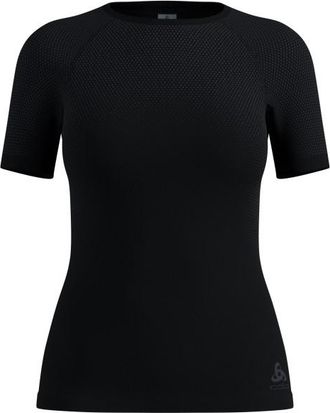 Odlo Performance Light Top Crew Neck S/S Kunstfaserunterw&auml;sche f&uuml;r Damen | schwarz