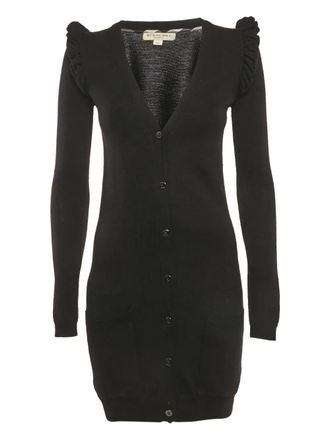 Burberry ruffles-detail dress - Black