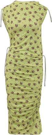 Coperni Jurk met print - Dames - Casual kleedjes - Groen - 2XS - Kleedjes